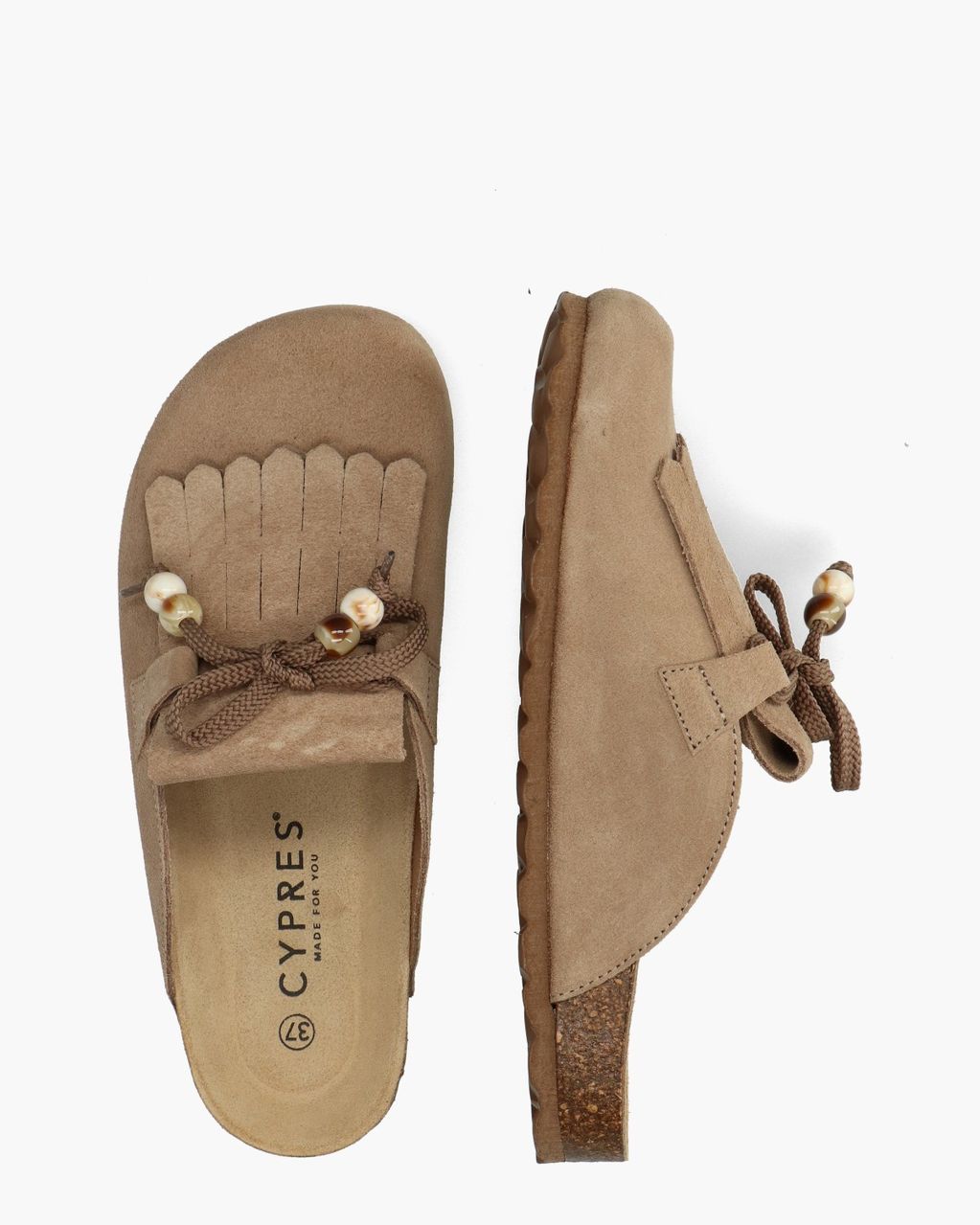 Zorka Taupe Damesslippers
