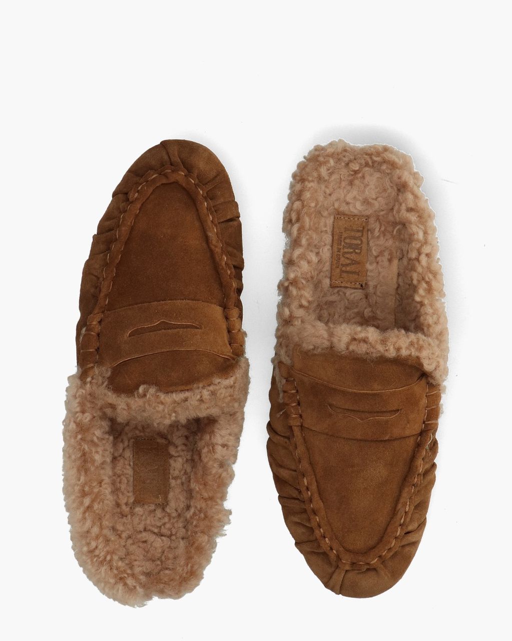 Piper Camel Damesslippers