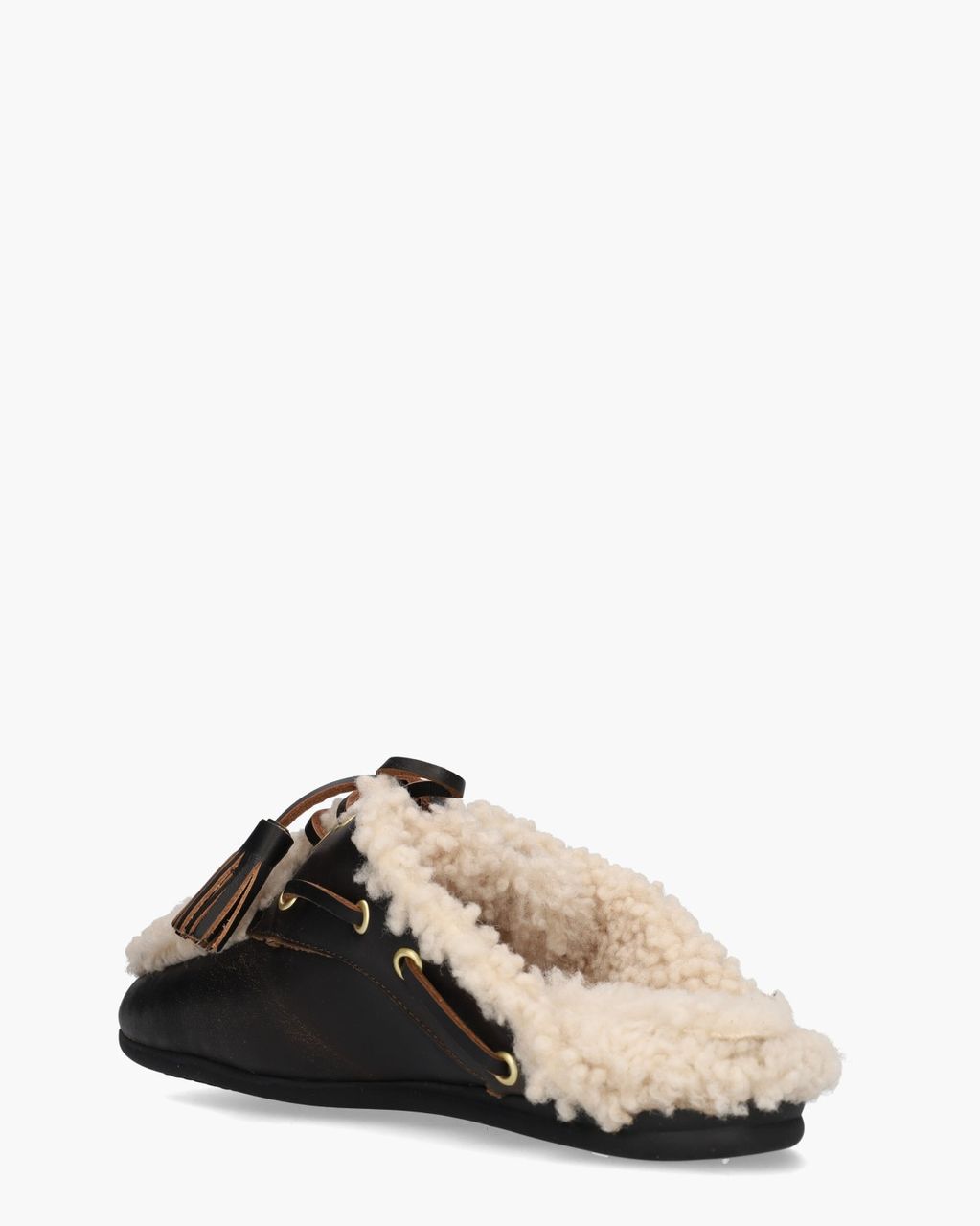 Killian Winter Donkerbruin Damesslippers