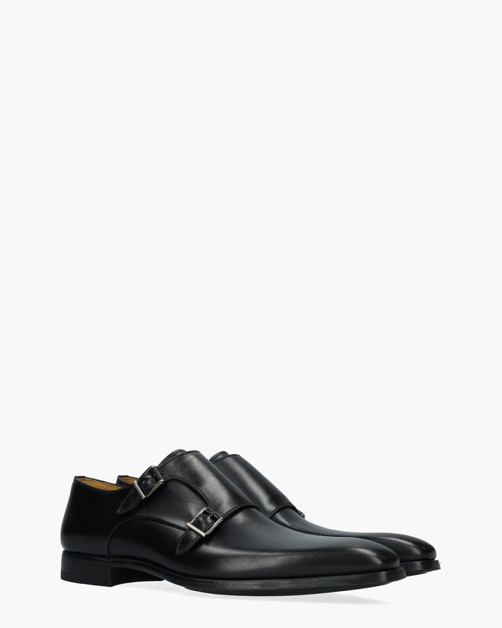 23037 Zwart Heren Gespschoenen