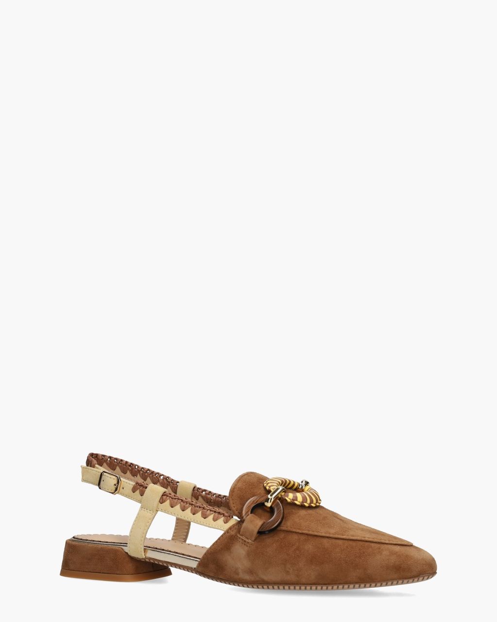 MA161 V.2 Cognac Dames Slingbackloafers