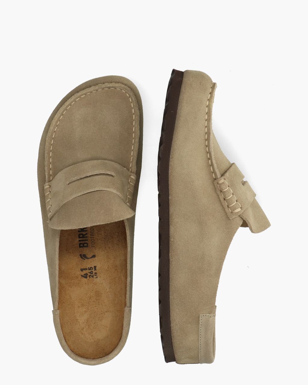 Naples Wrapped Taupe Herenslippers
