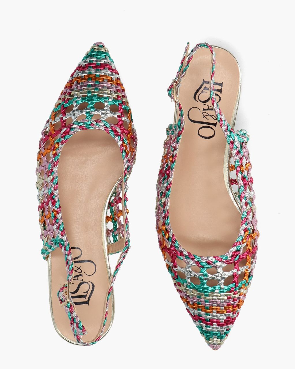 Deborah Multi Dames Slingbacksandalen