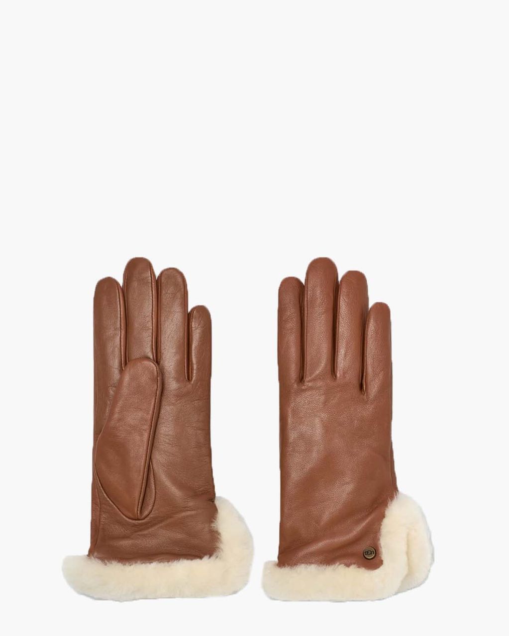 UGG 手袋Sheepskin Vent Glove UGG Leather Sheepskin Vent Glove Chestnut Dameshandschoenen - Van