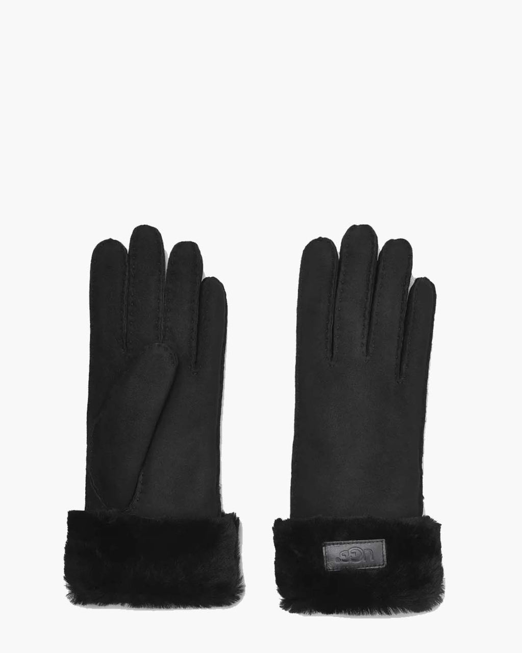 Turn Cuff Glove Black Dameswanten
