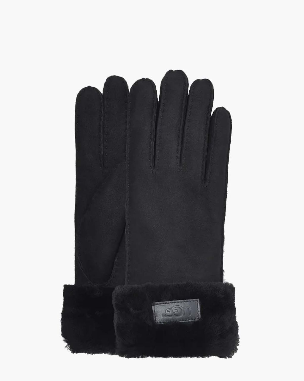 Turn Cuff Glove Black Dameswanten