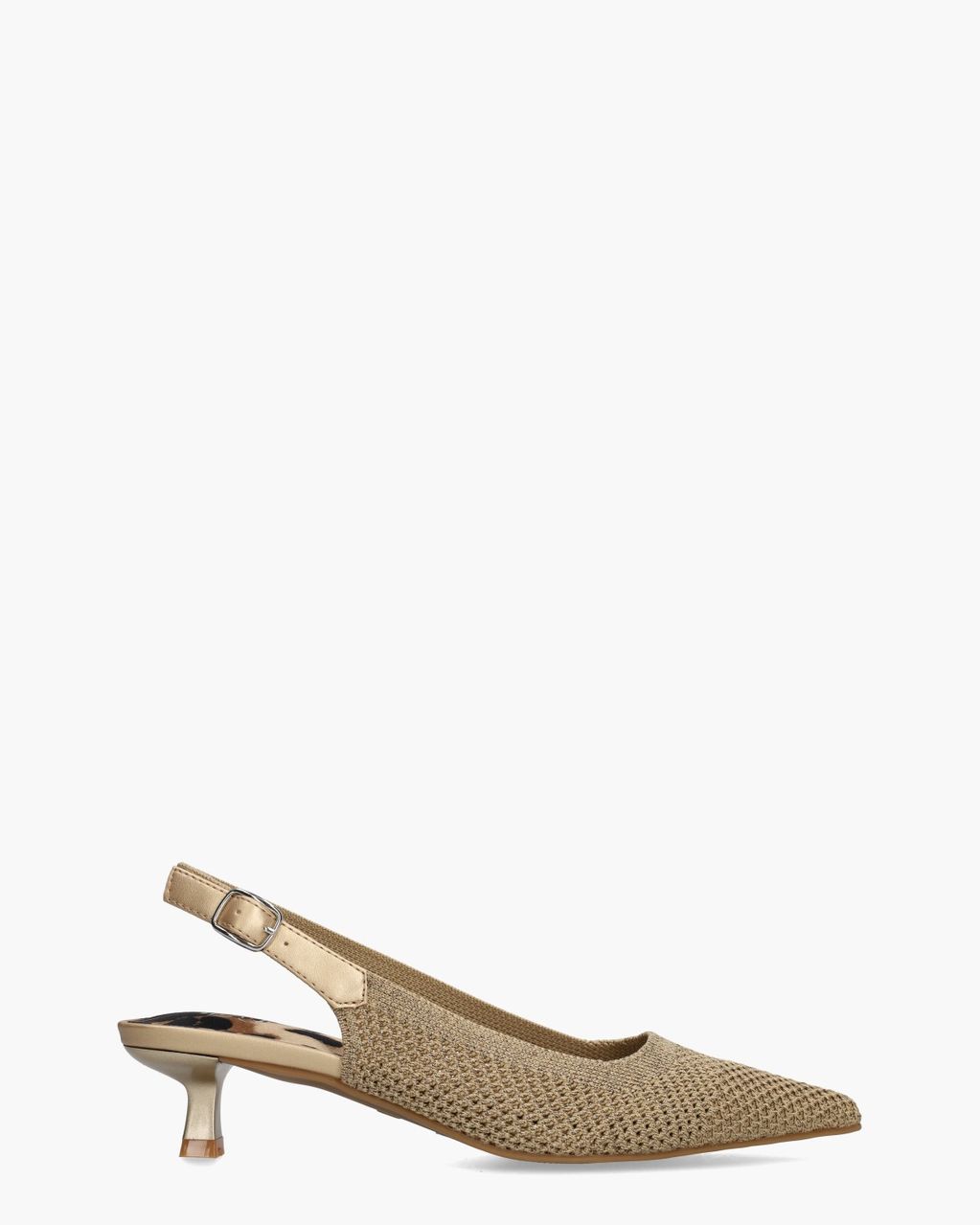 Zuza Goud Dames Slingbackpumps