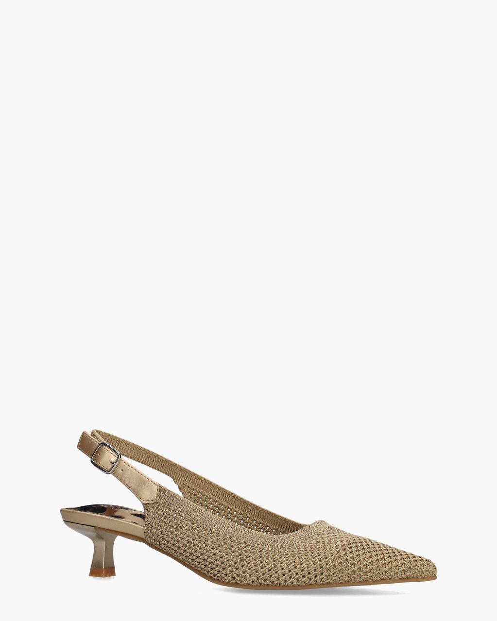 Zuza Goud Dames Slingbackpumps