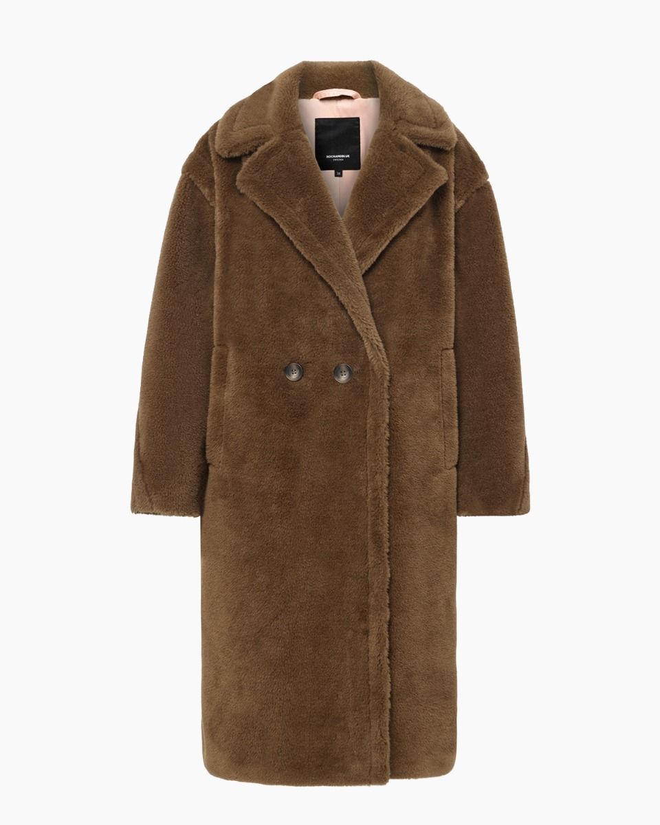 Mara Coat Bruin Damesjas