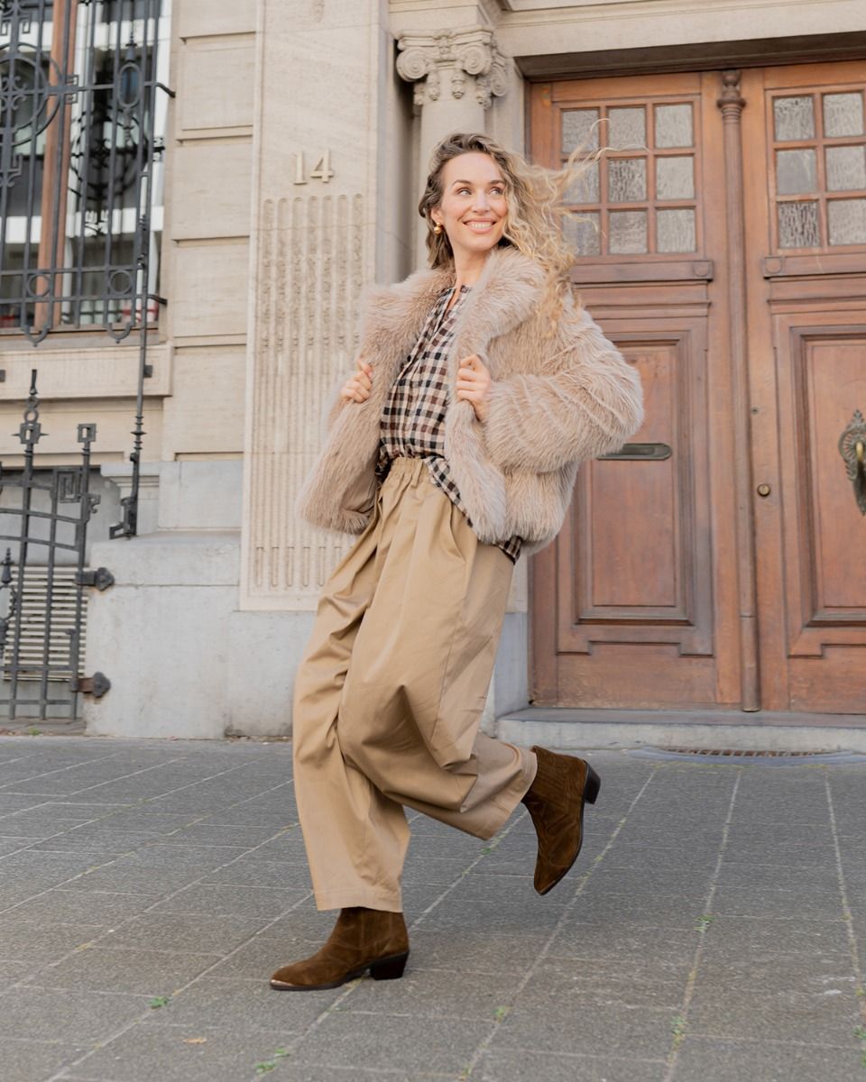 Duffy Jacket Beige Damesjas