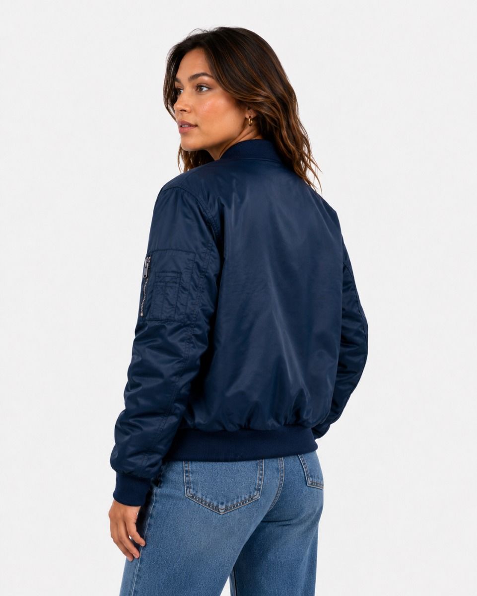 Tommy Donkerblauw Bomberjack