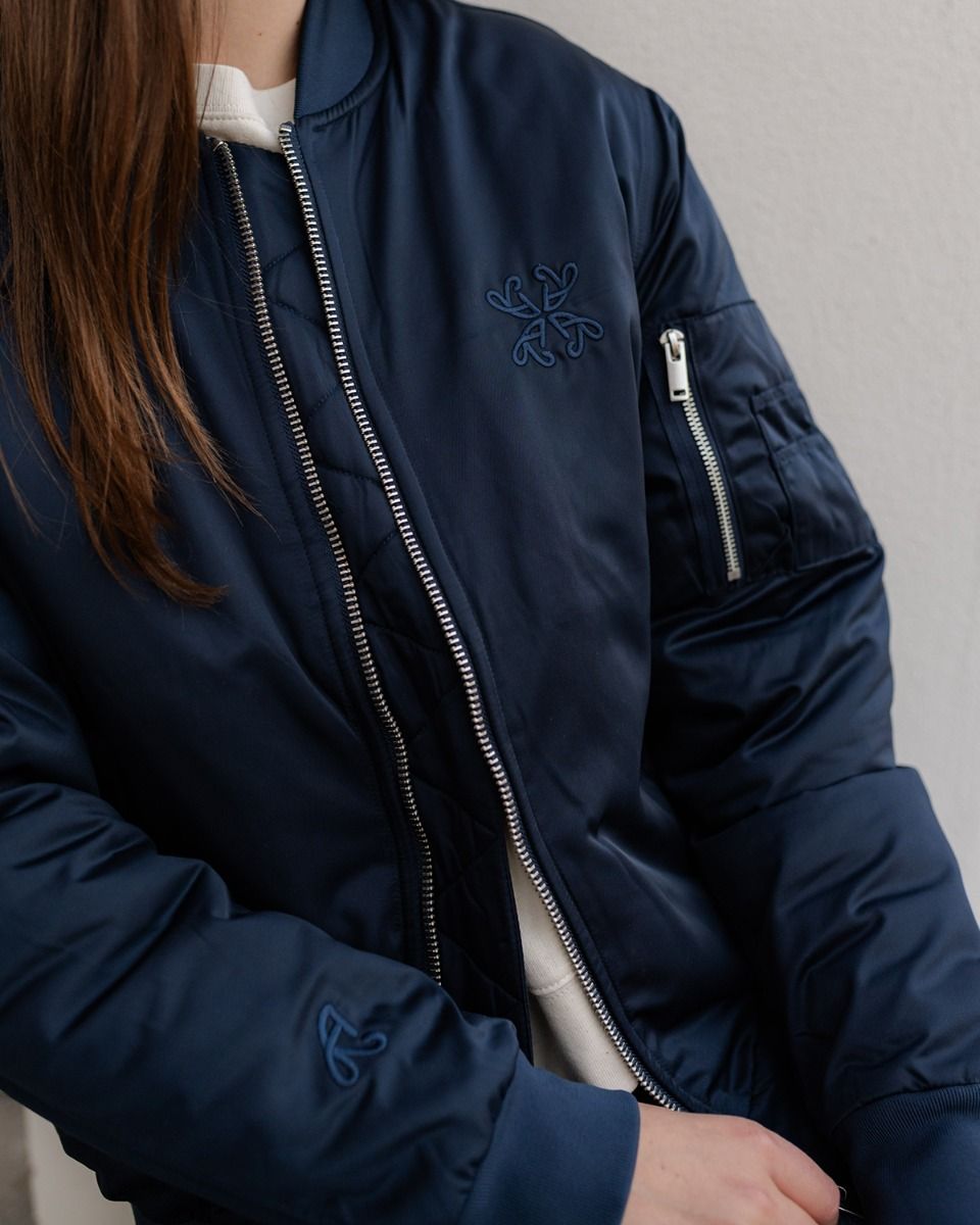 Tommy Donkerblauw Bomberjack