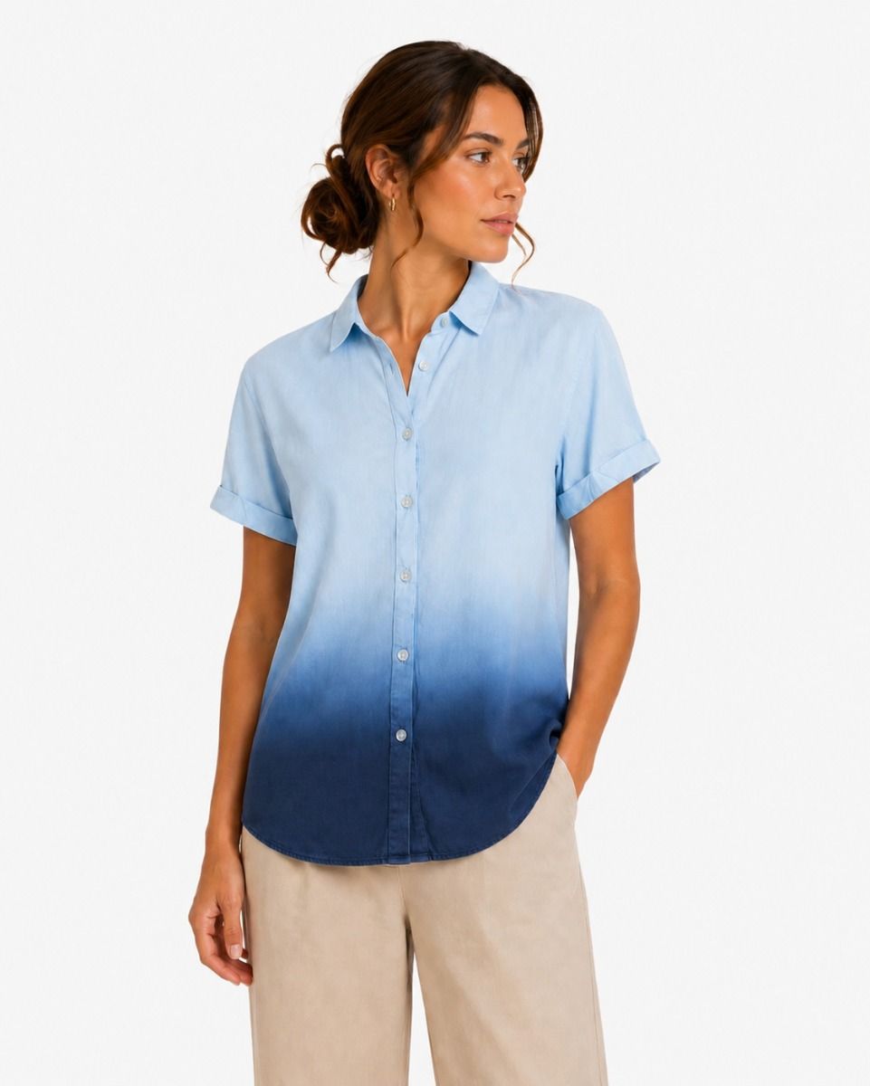 Gloria Blouse Blauw Damesblouse