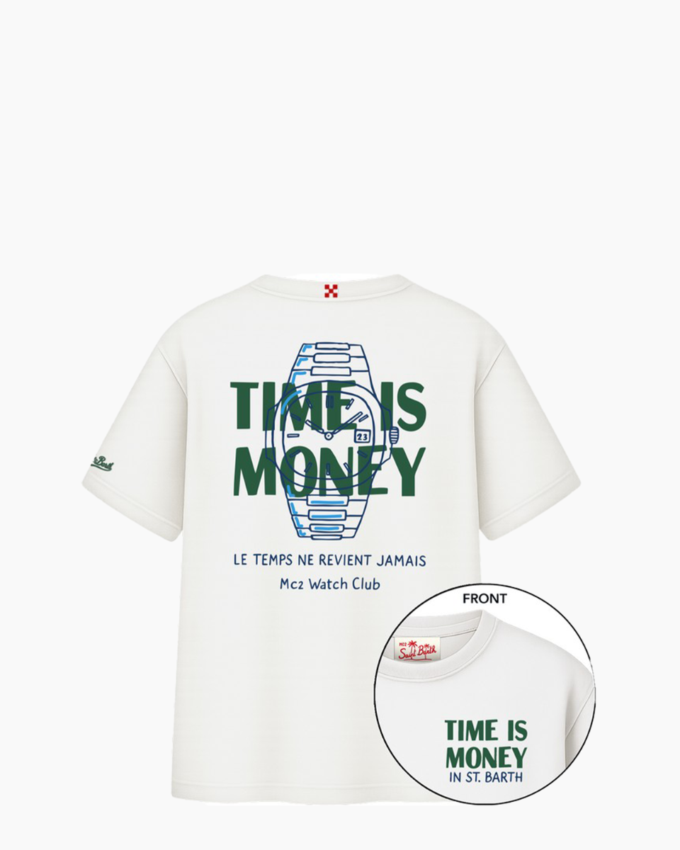 Delmar Time Is Money Heren T-Shirt