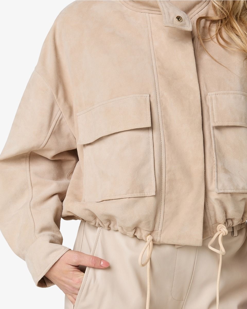 Jigo Suède Beige Damesjack