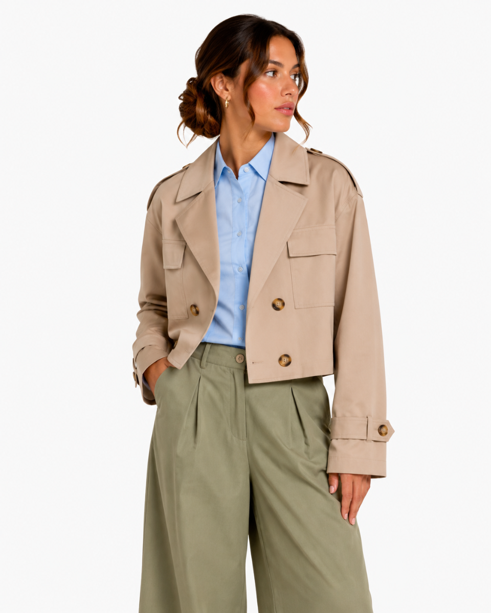 Jazzy Khaki Damesjack