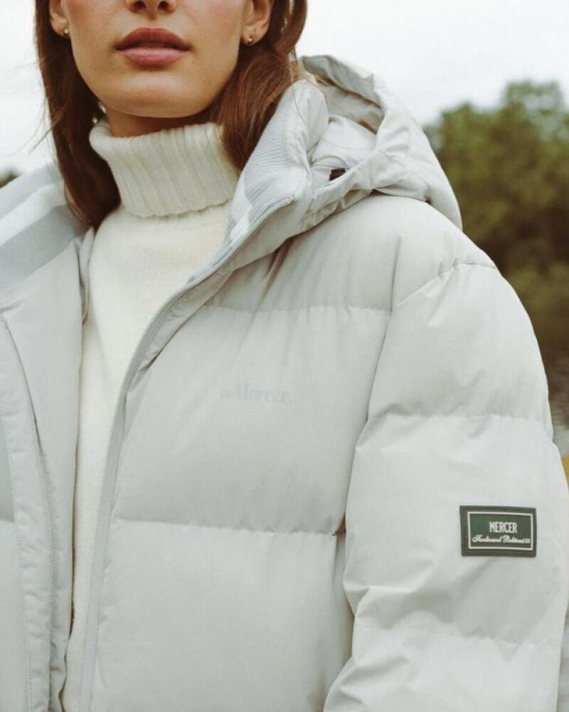 The Re-Puffer Jacket Lichtgrijs Jack