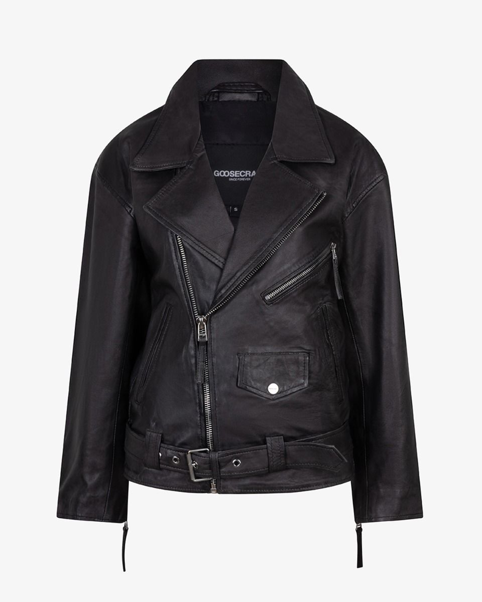 Pinner Biker 1-A Zwart Damesjack