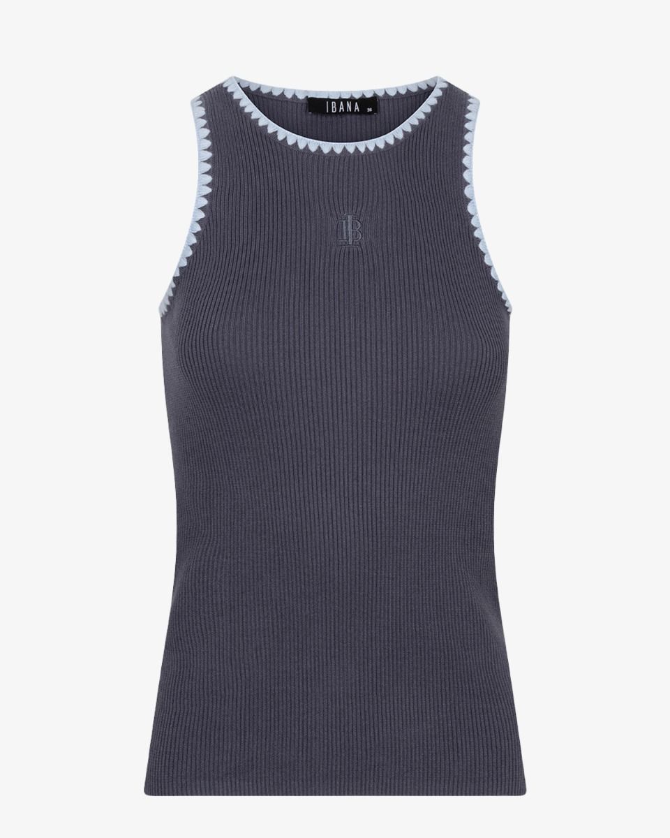 Timora Grijsblauw Dames Tanktop