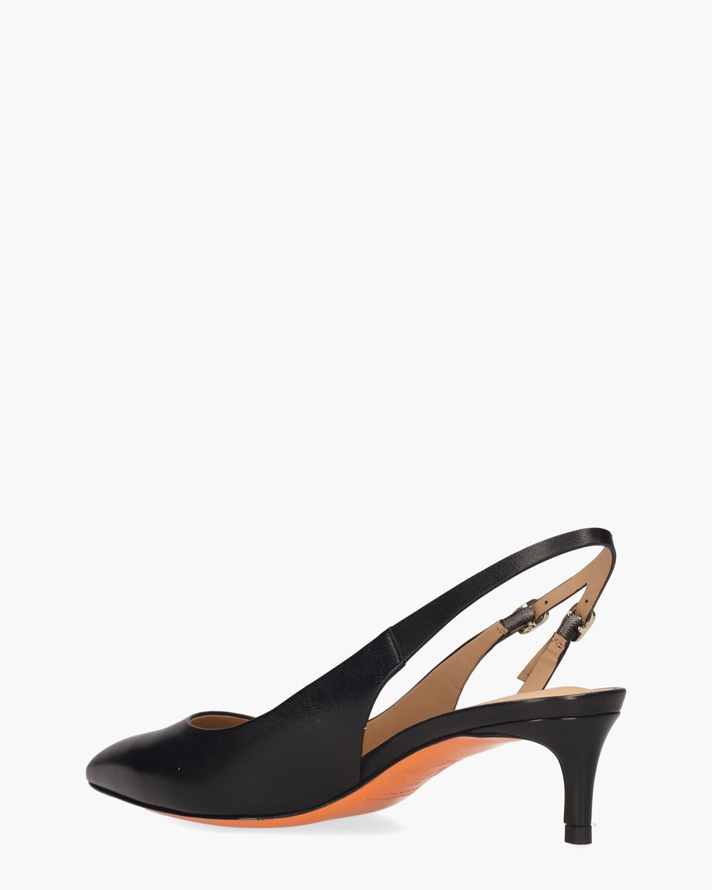71407 Zwart Dames Slingbackpumps