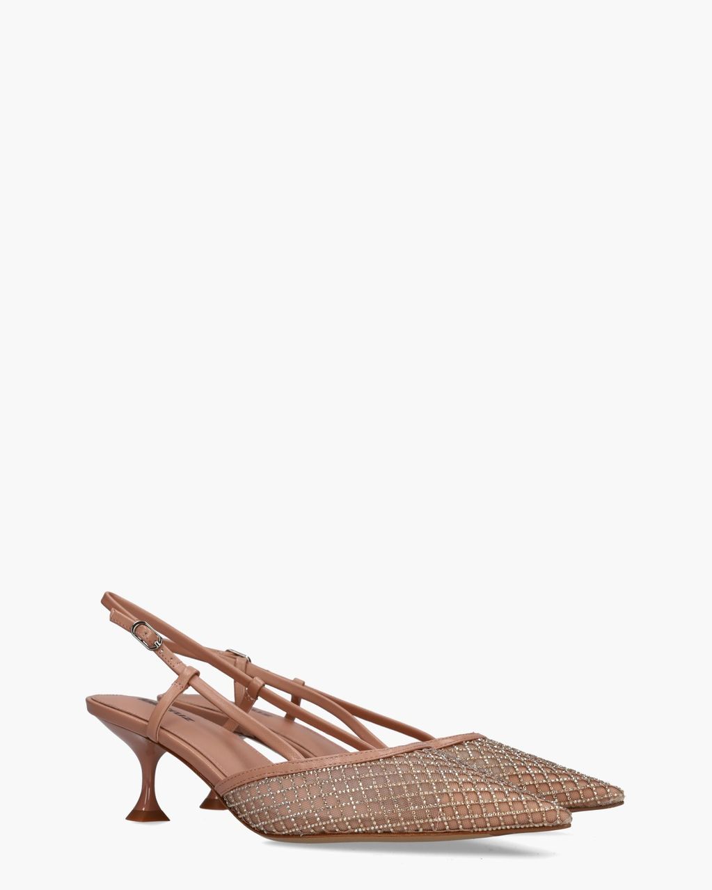 Ruby Oudroze Dames Slingbackpumps