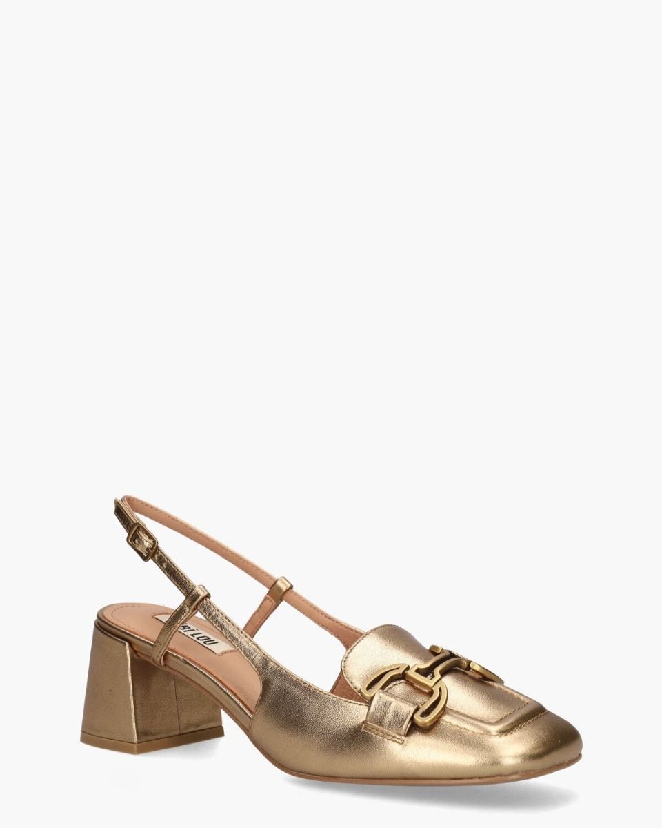 Renee Goud Dames Slingbackloafers