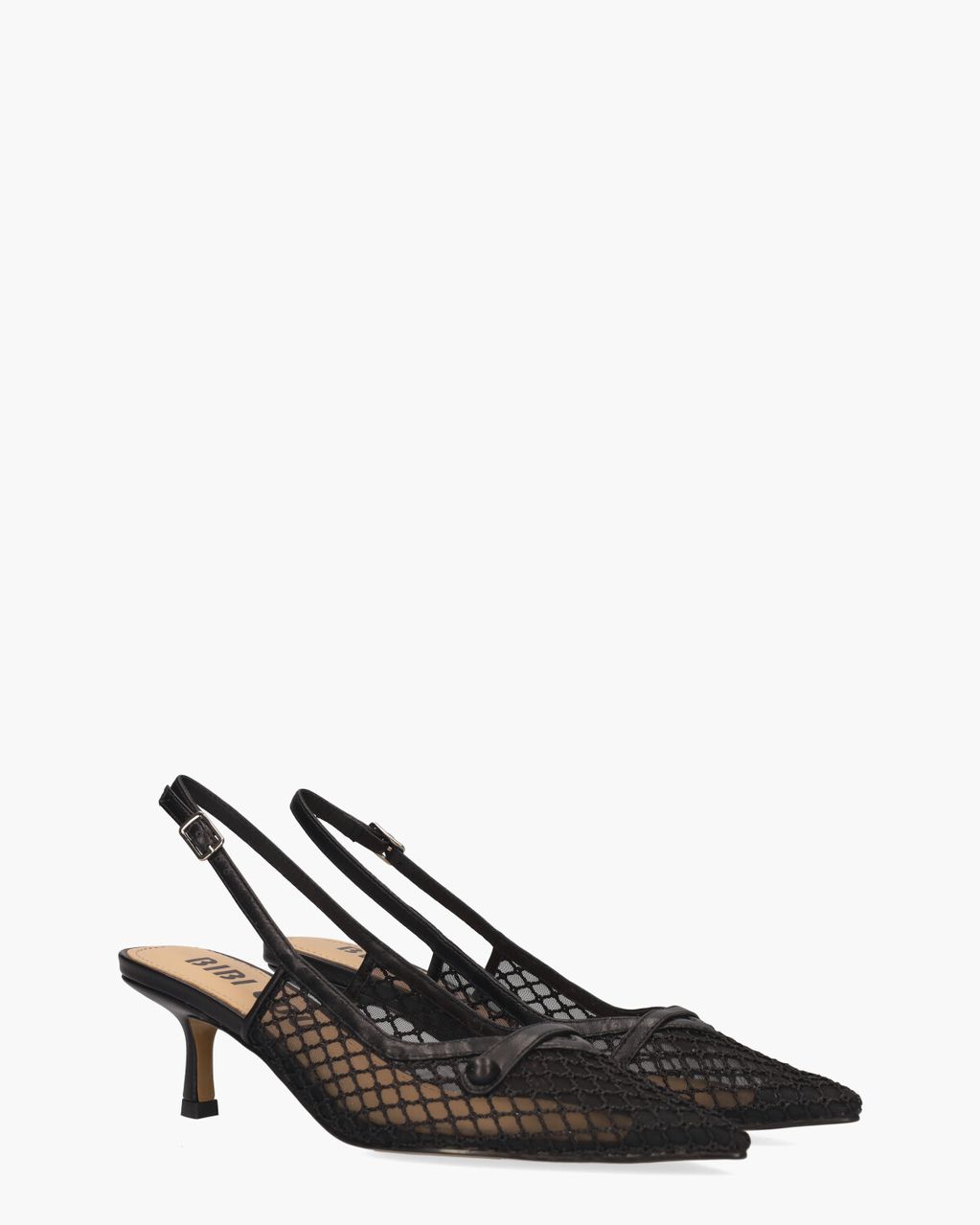 Xaia Zwart Dames Slingbackpumps