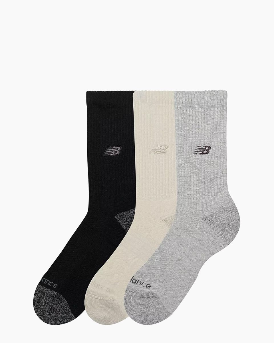 New Balance Active Premium Crew Socks 3 Pack Multi Sokken