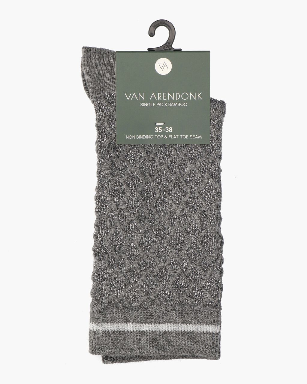 Logo Socks Grijs Damessokken