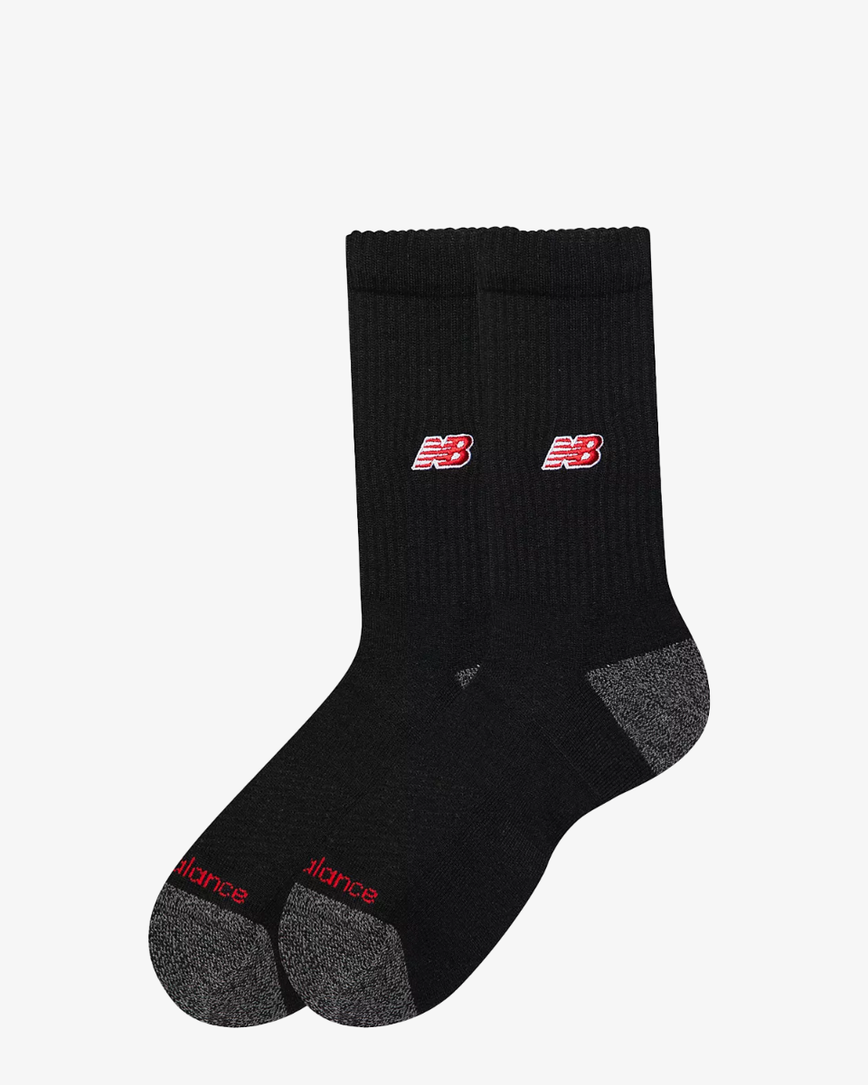 Active NB Premium Crew Socks 2 Pack Zwart Sokken