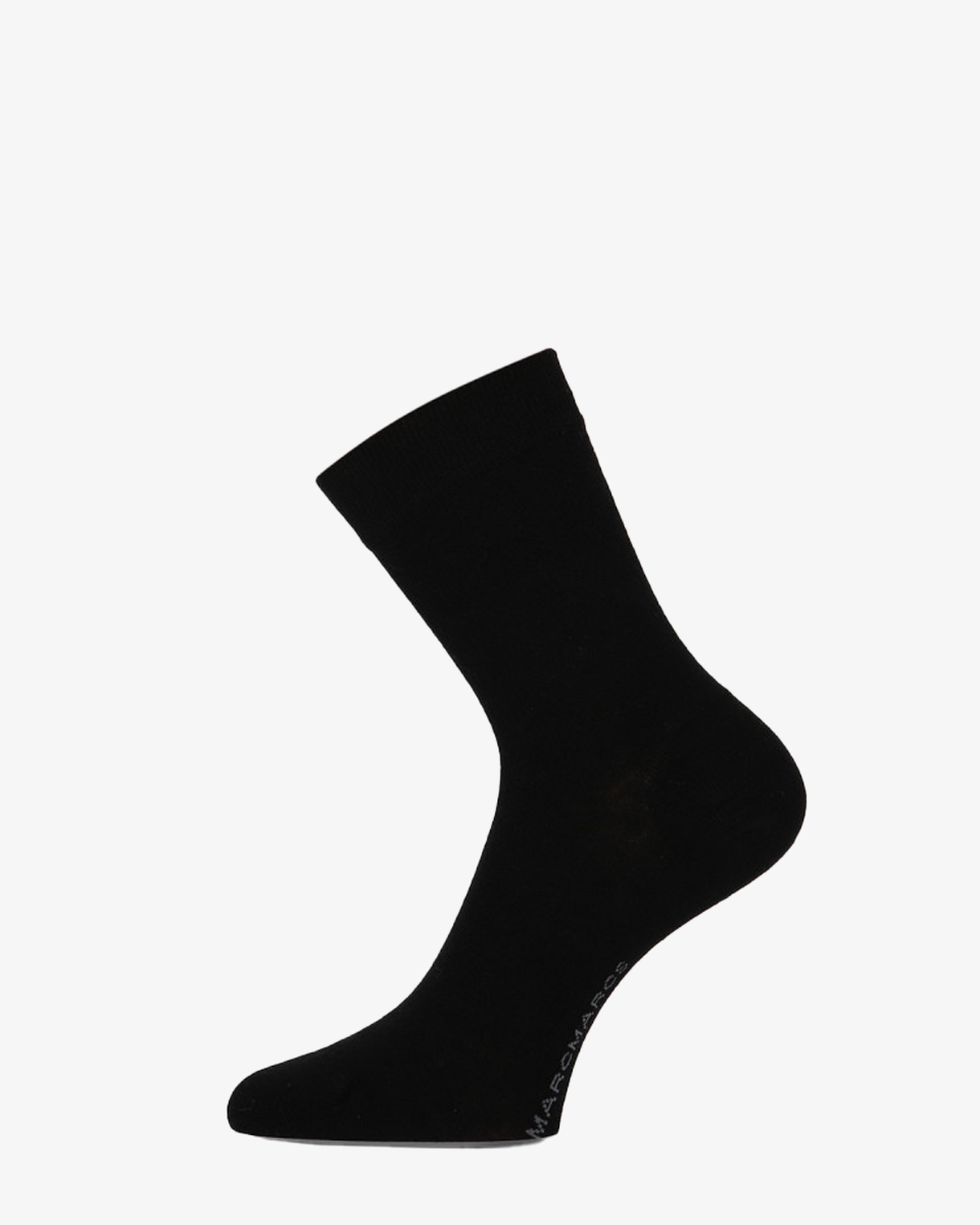 Cashmere Fine Zwart Damessokken