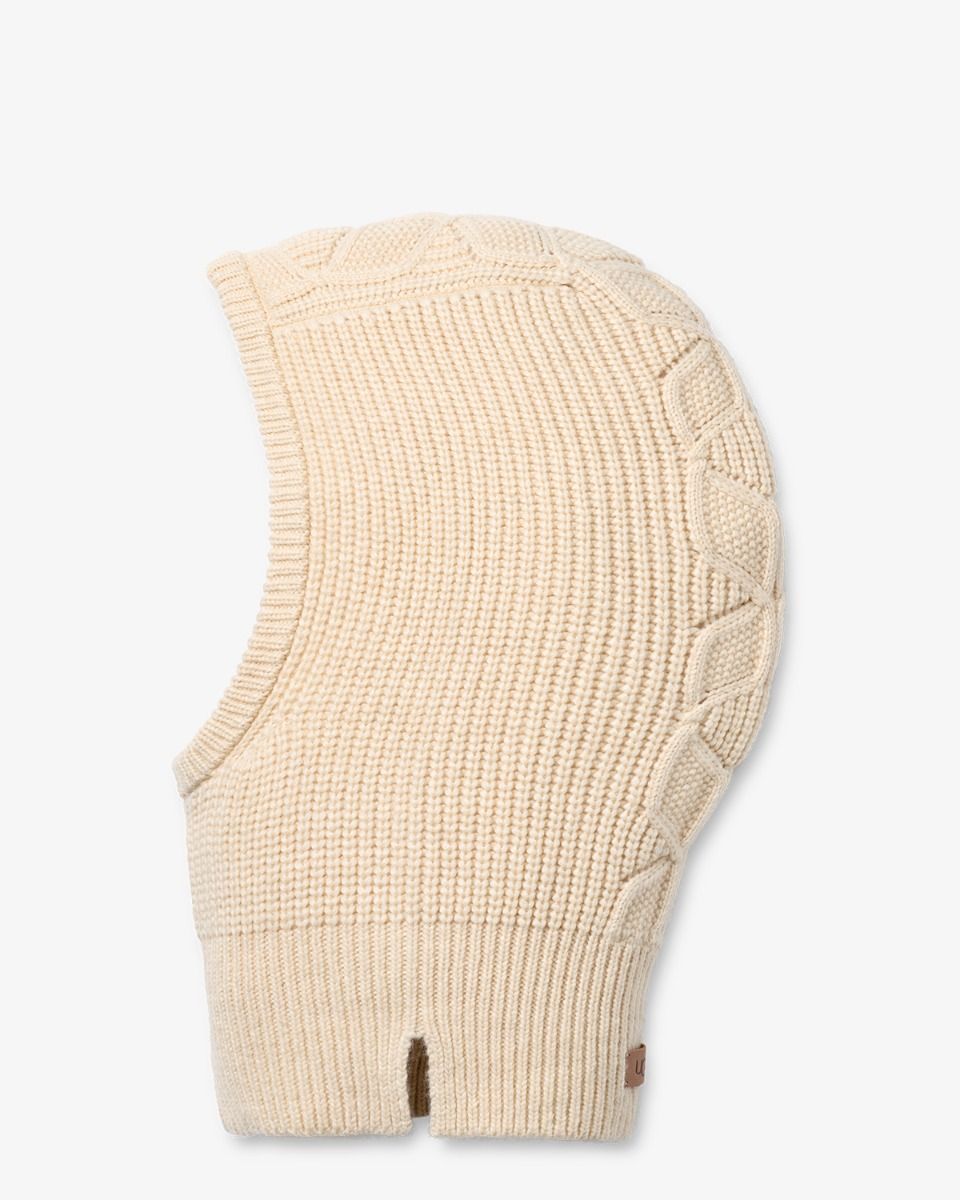 Cable Balaclava Crème Damesbalaclava