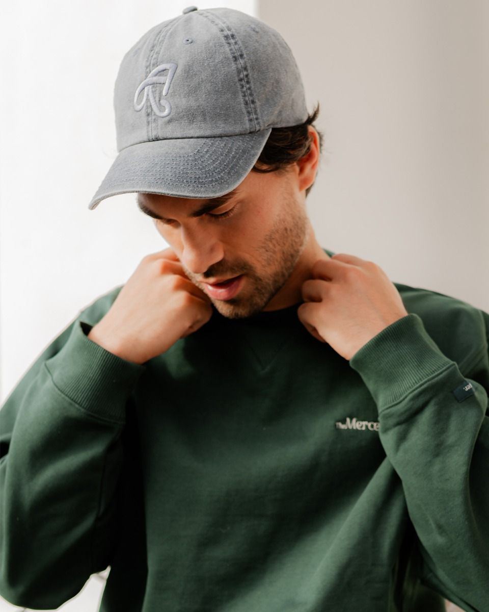 Mickey Donkergrijs Cap