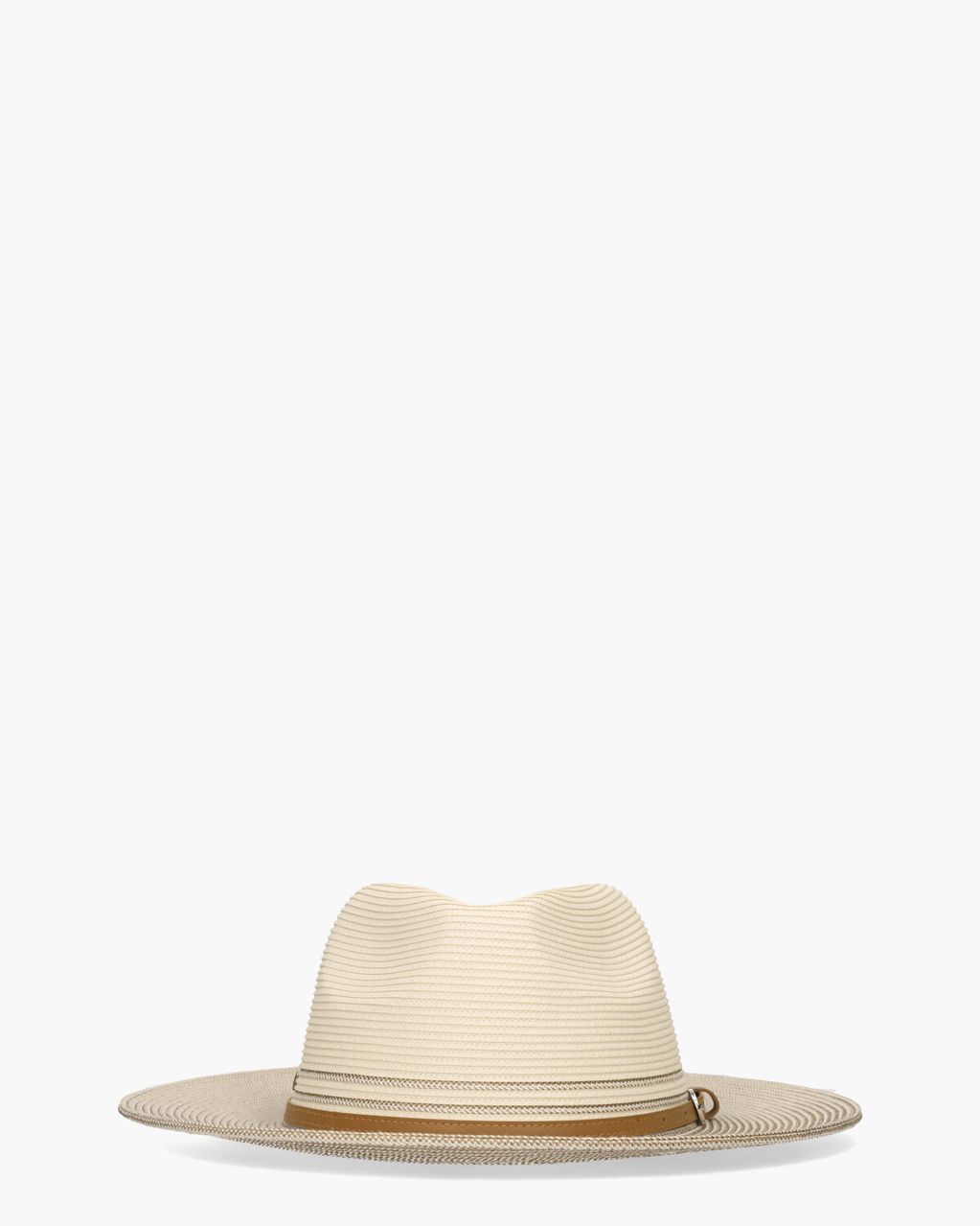 Bella Off-White/Cognac Hoed
