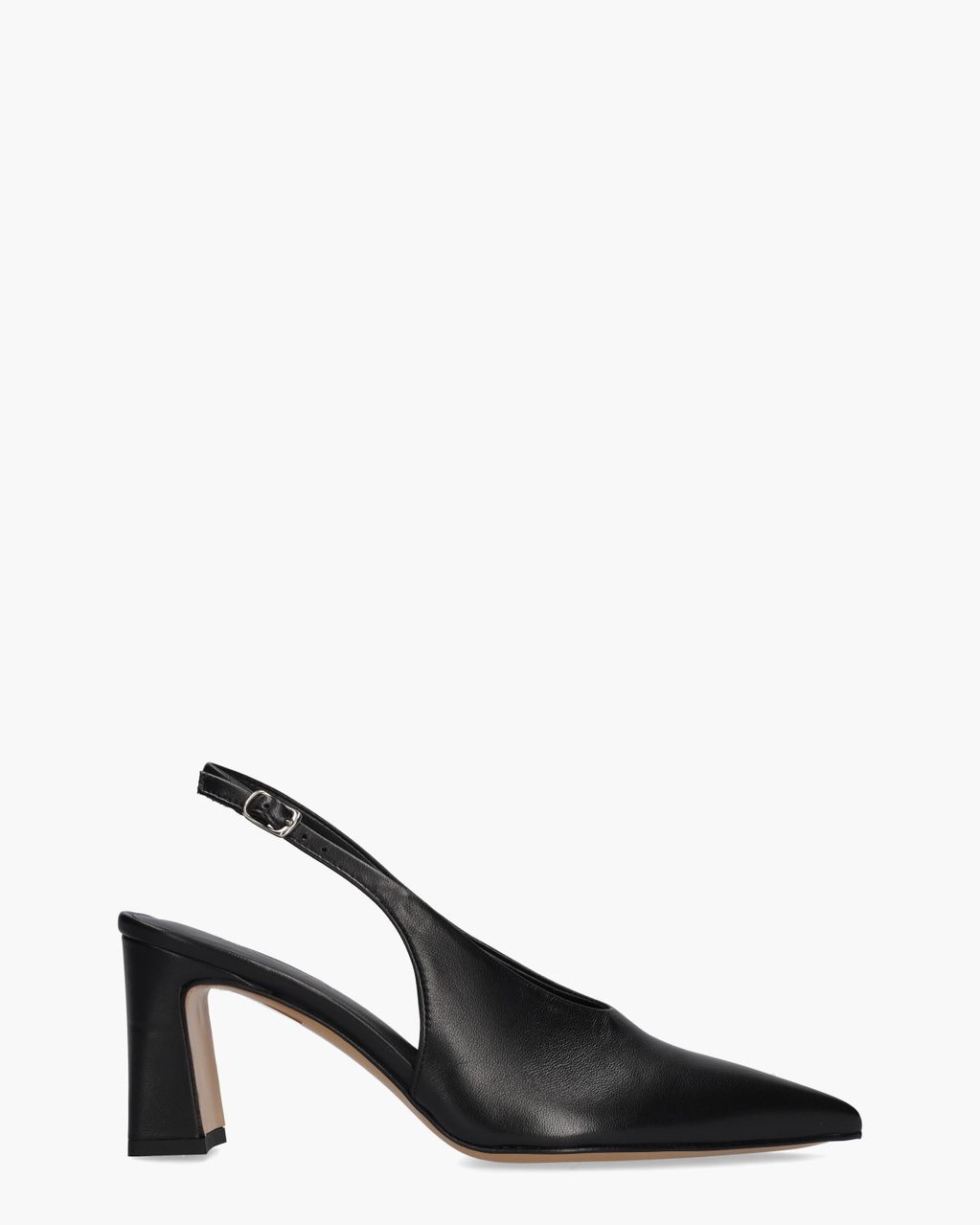 Alpha Zwart Dames Slingbackpumps