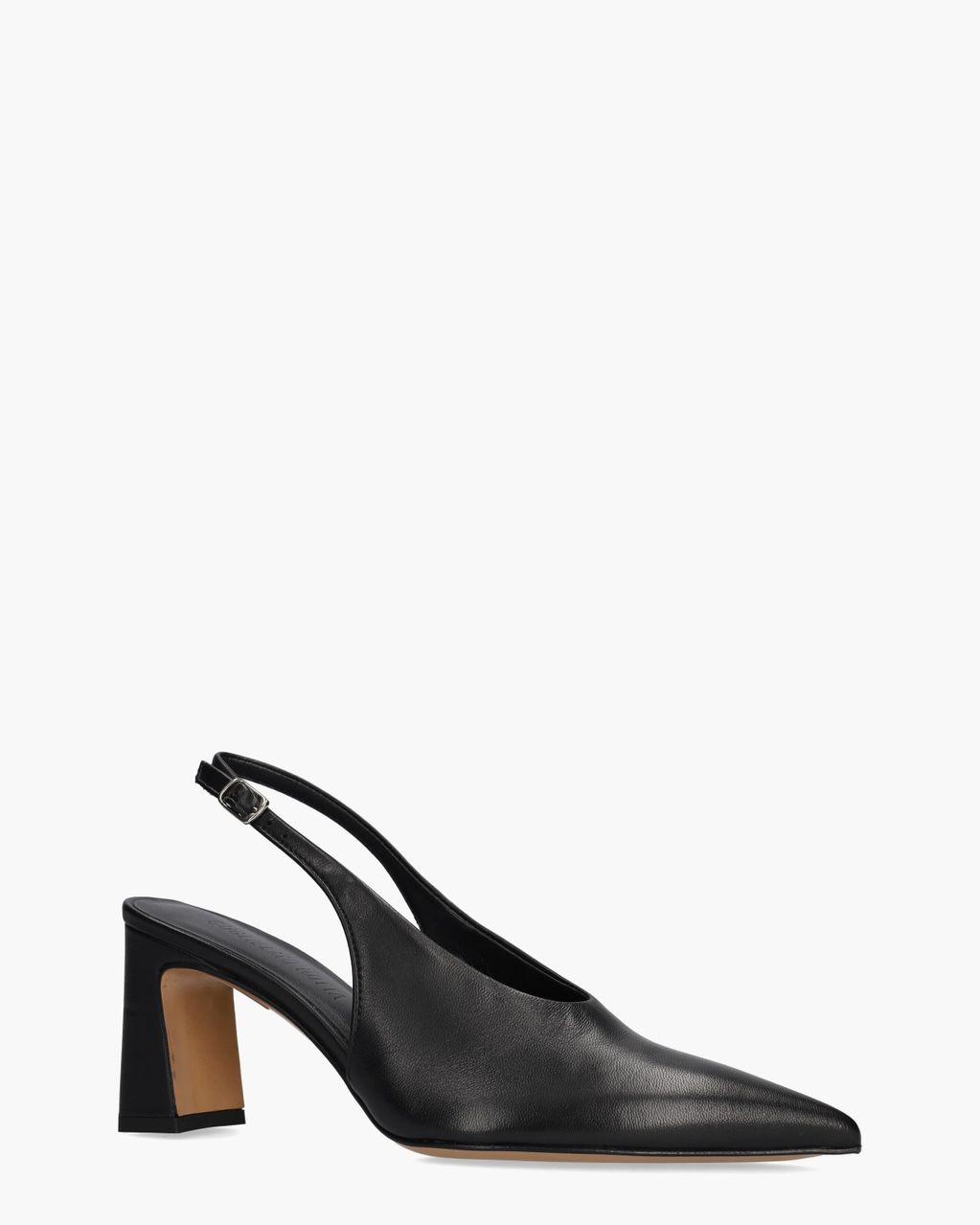 Alpha Zwart Dames Slingbackpumps