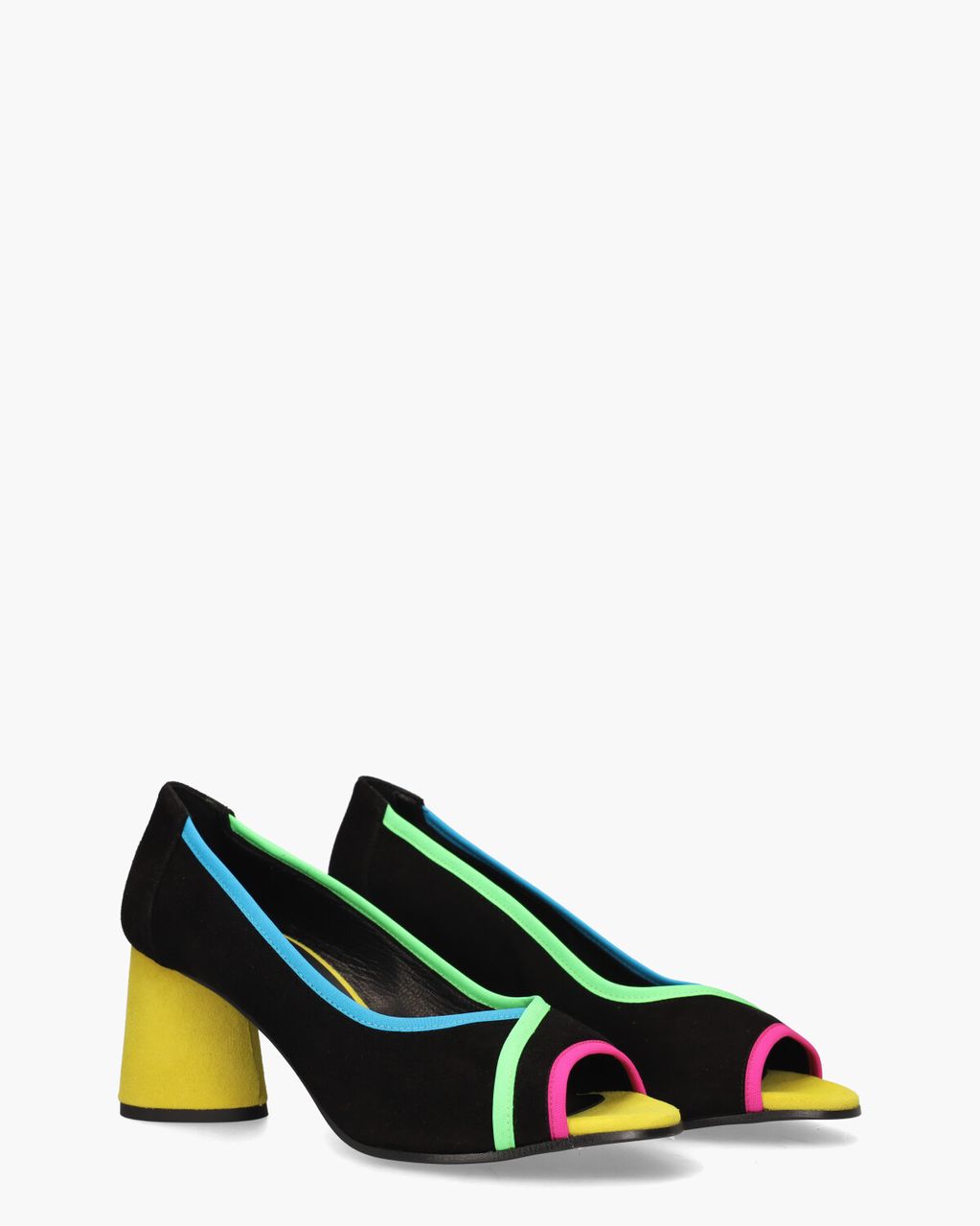 Daria Zwart/Multicolor Damespumps