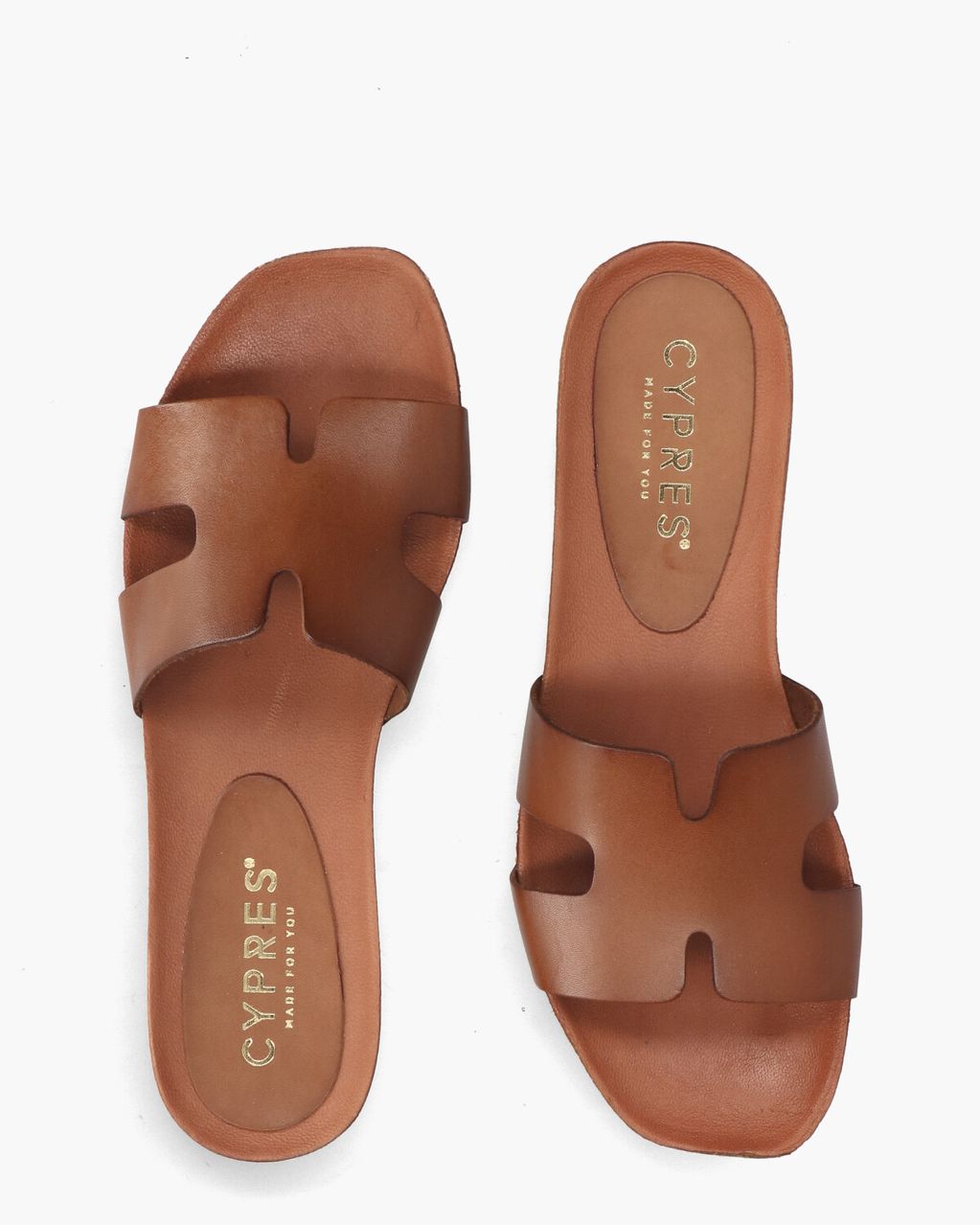 Rosy Cognac Damesslippers