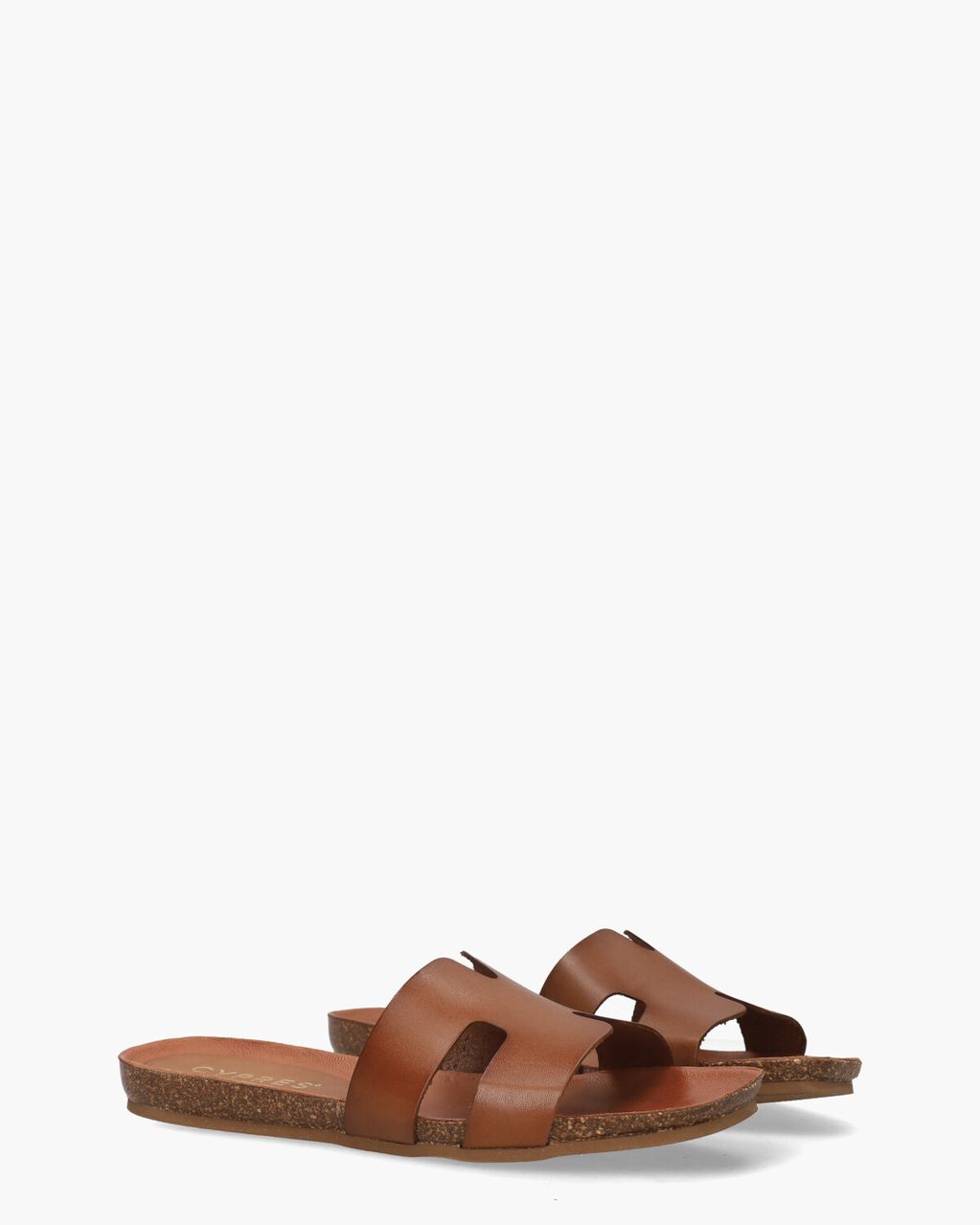 Rosy Cognac Damesslippers
