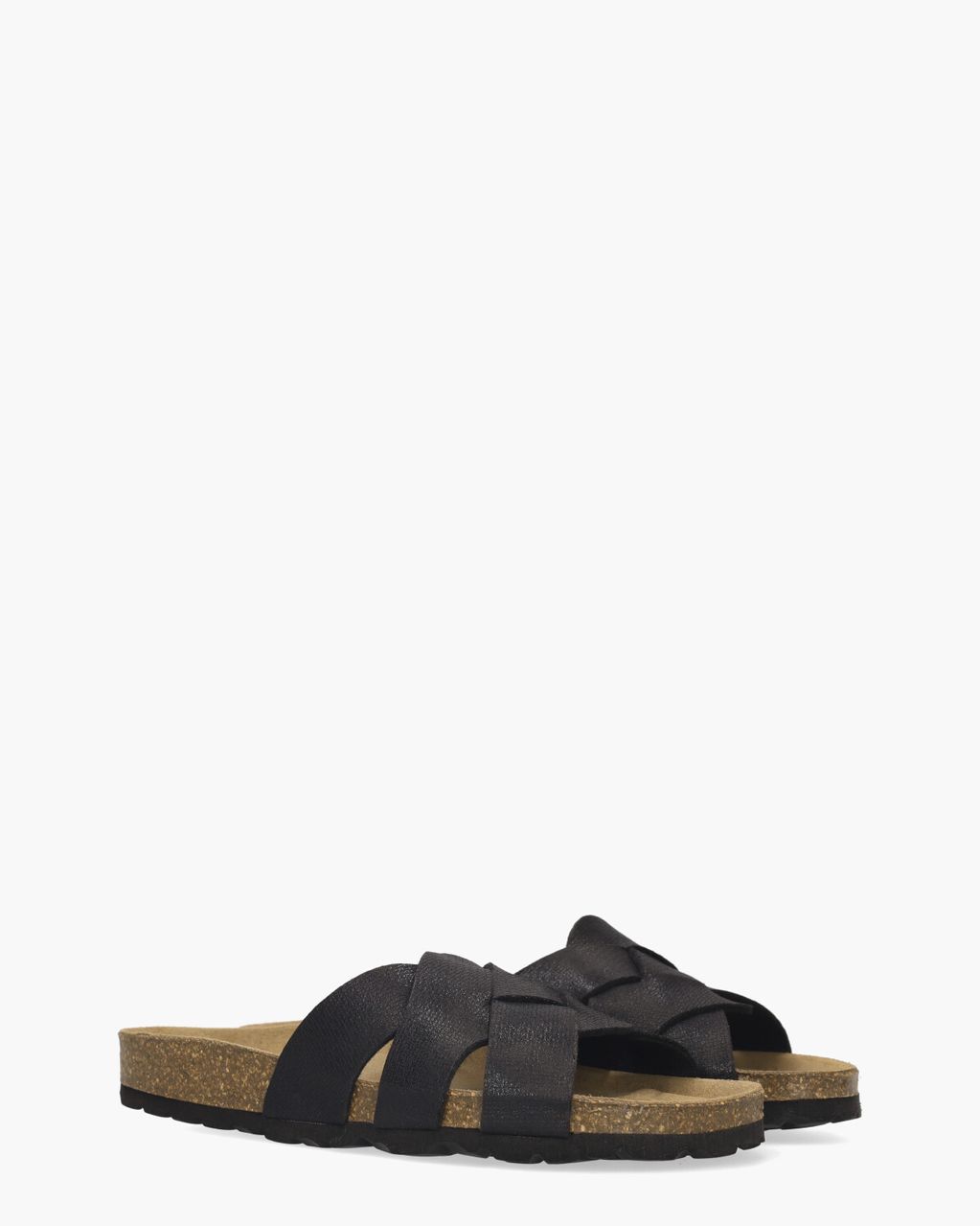 Tiki Zwart Damesslippers