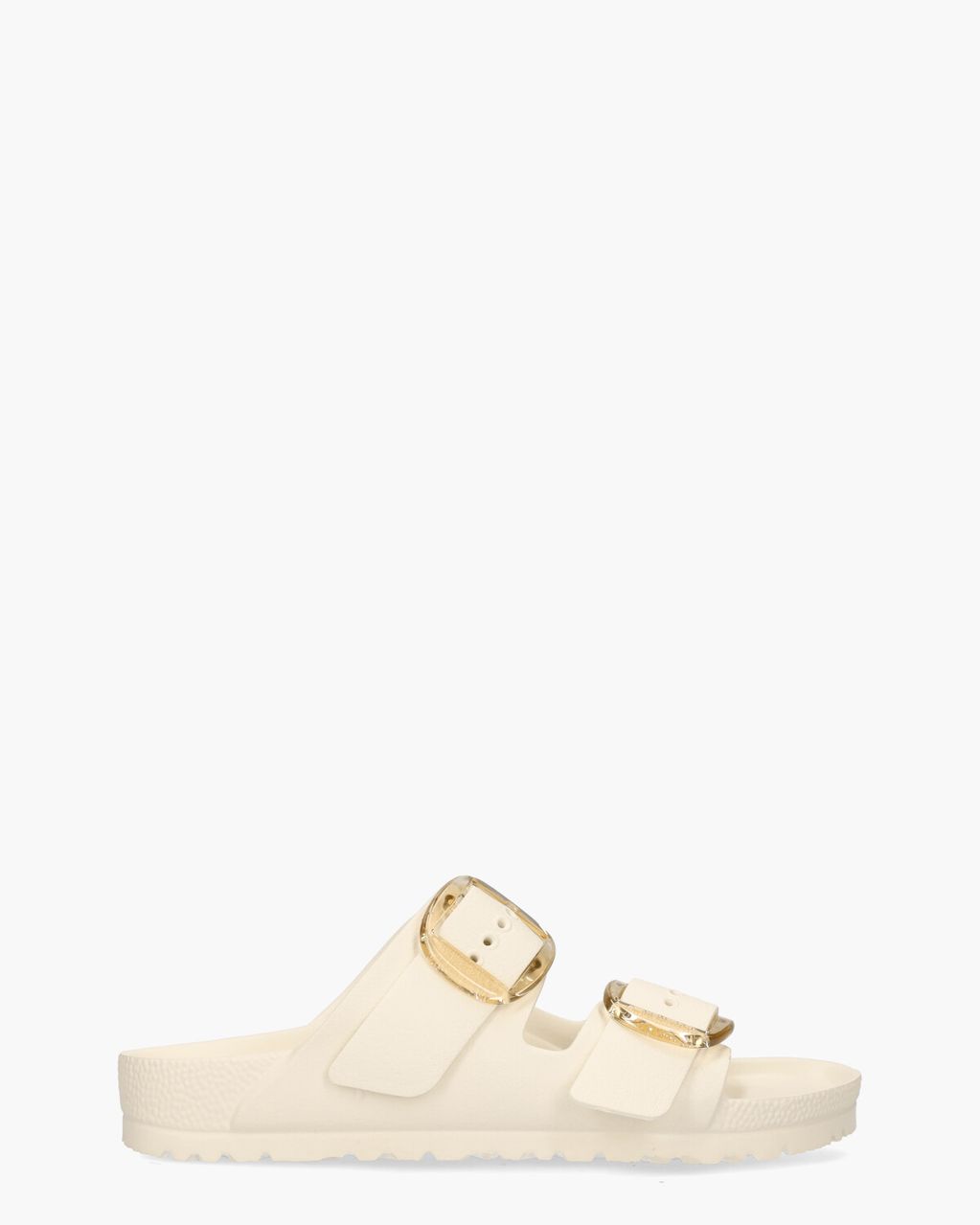 Arizona Big Buckle EVA Off-White Damesslippers