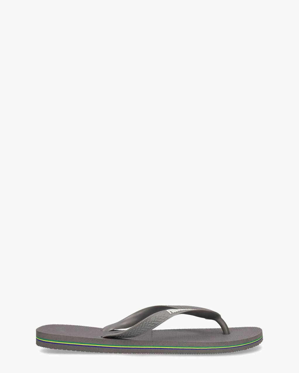 Brasil Logo Grijs Herenslippers