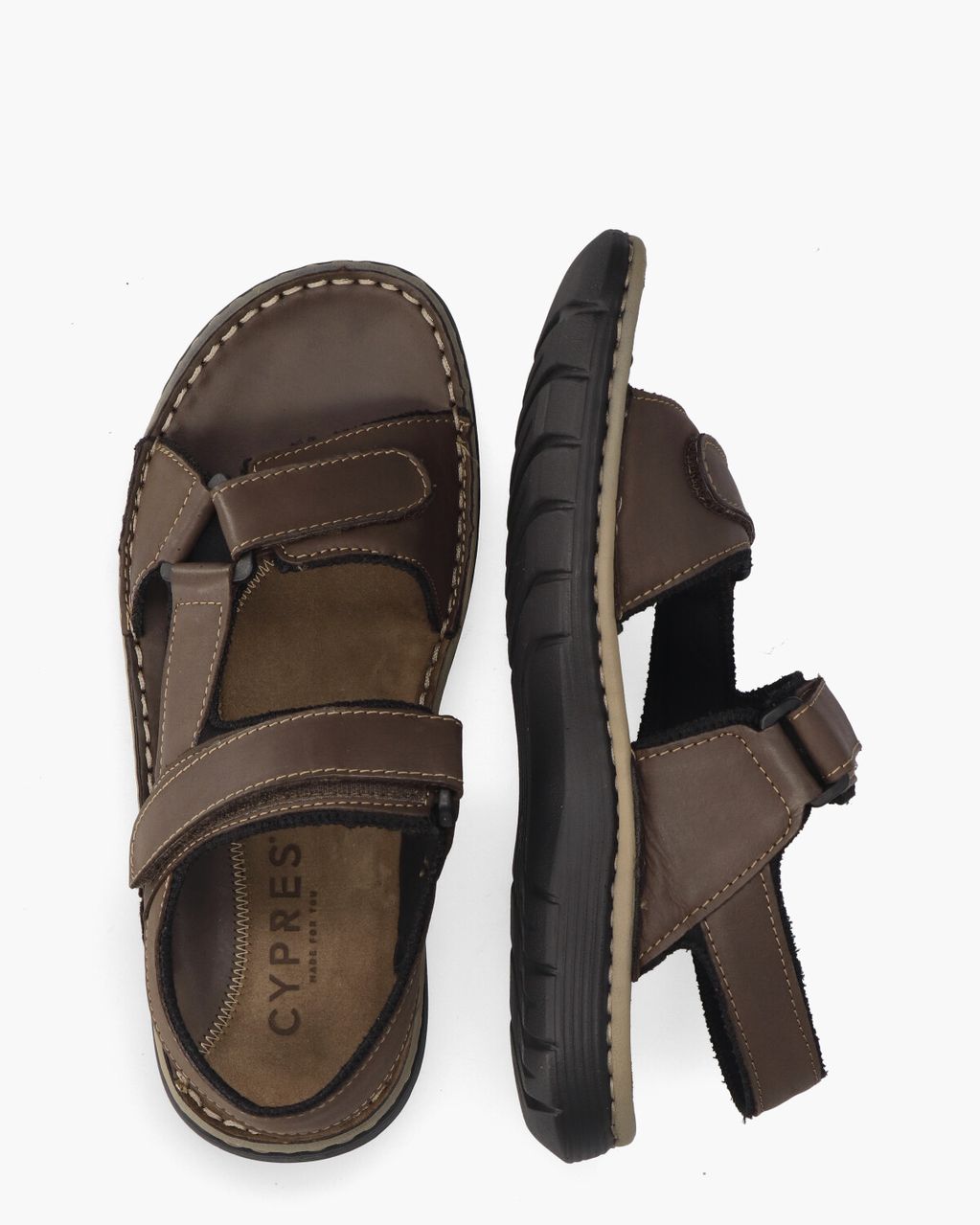 Waldemar Donkerbruin Herensandalen