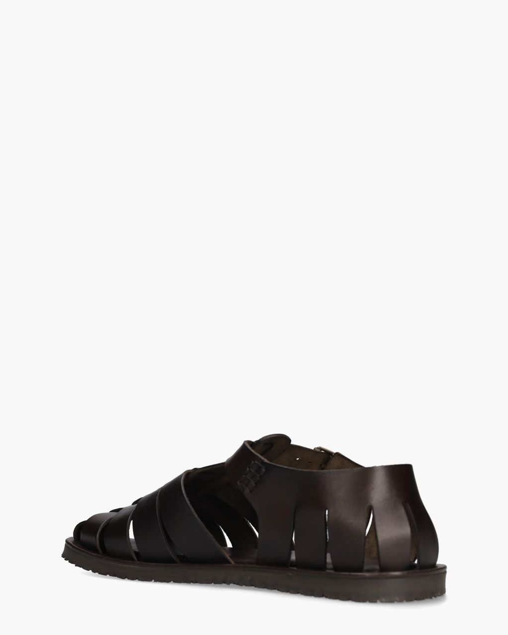 M7473 Donkerbruin Herensandalen