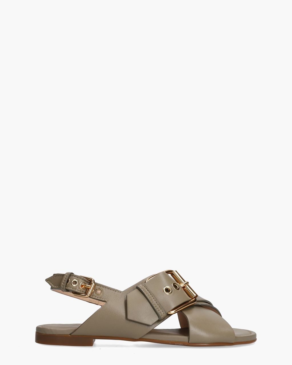 Summer Criss Cross Khaki Damessandalen