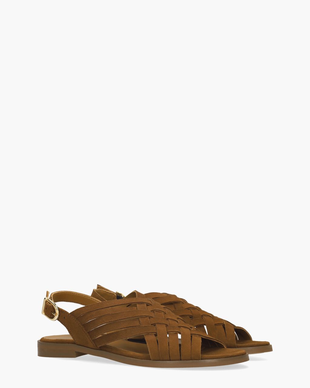 Willina Cognac Damessandalen