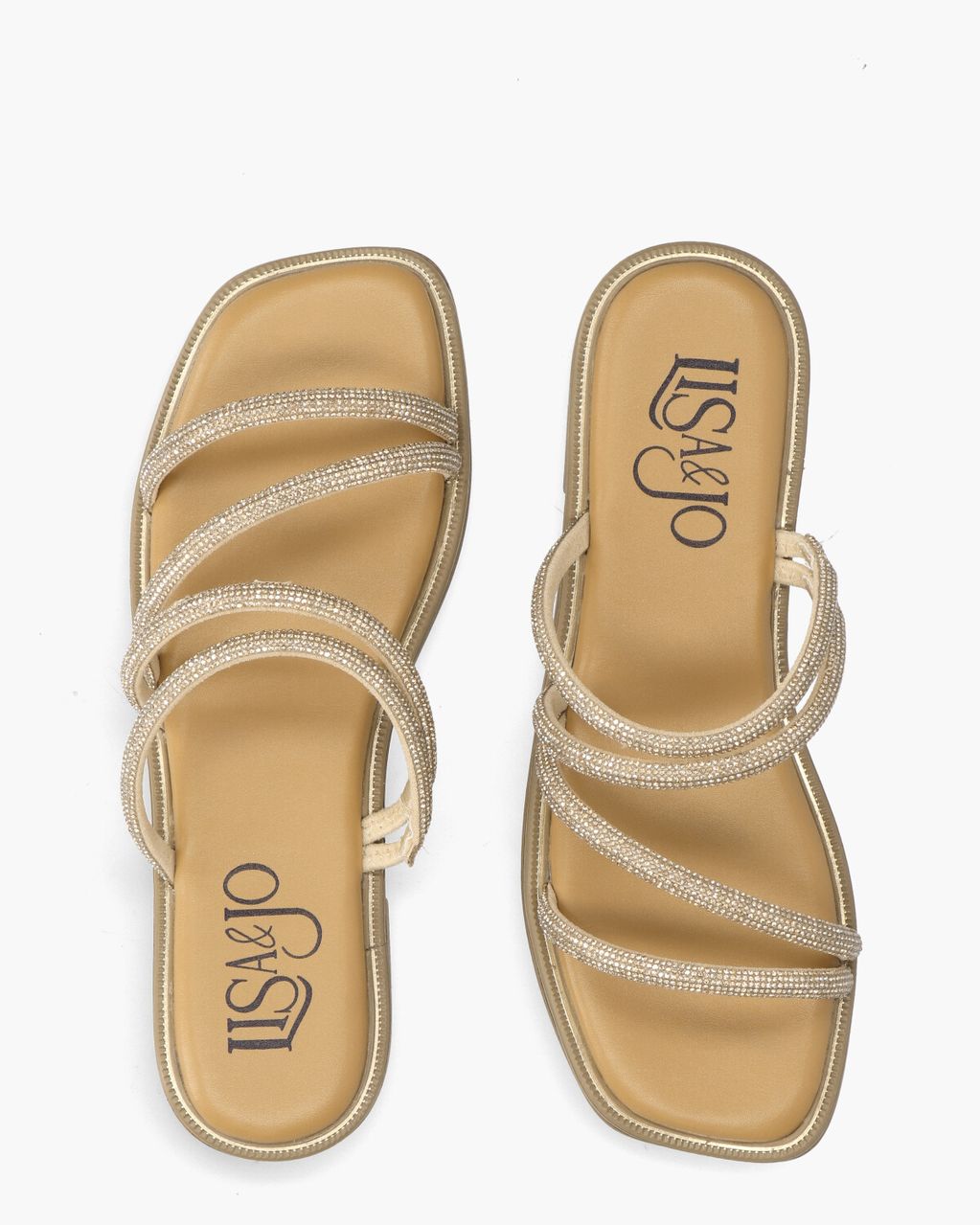 Wahiba Goud Damesslippers