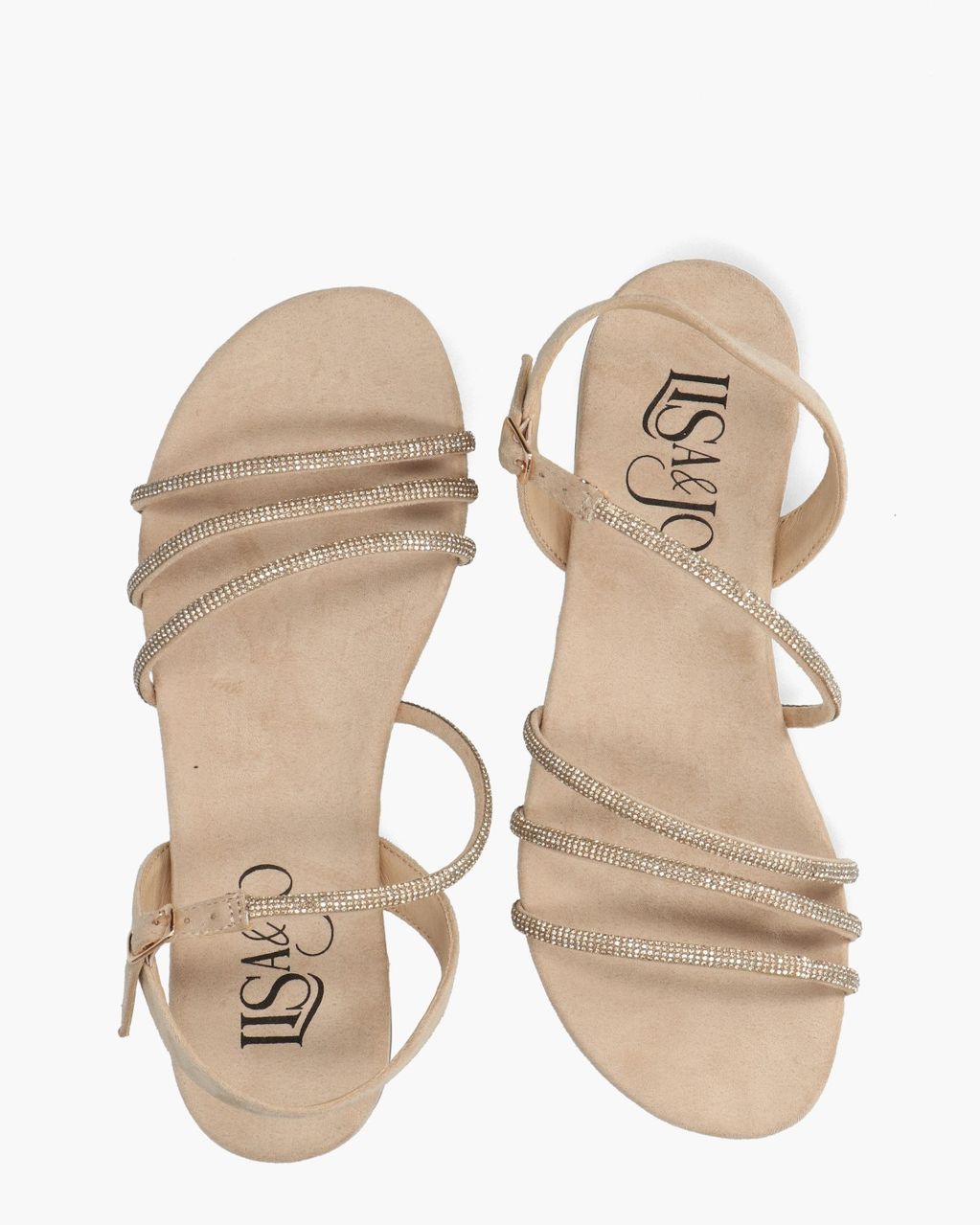 Zaila Beige Damessandalen