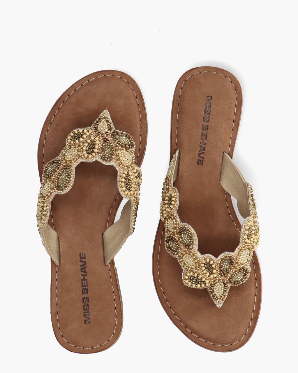 Zelda Beige Damesslippers