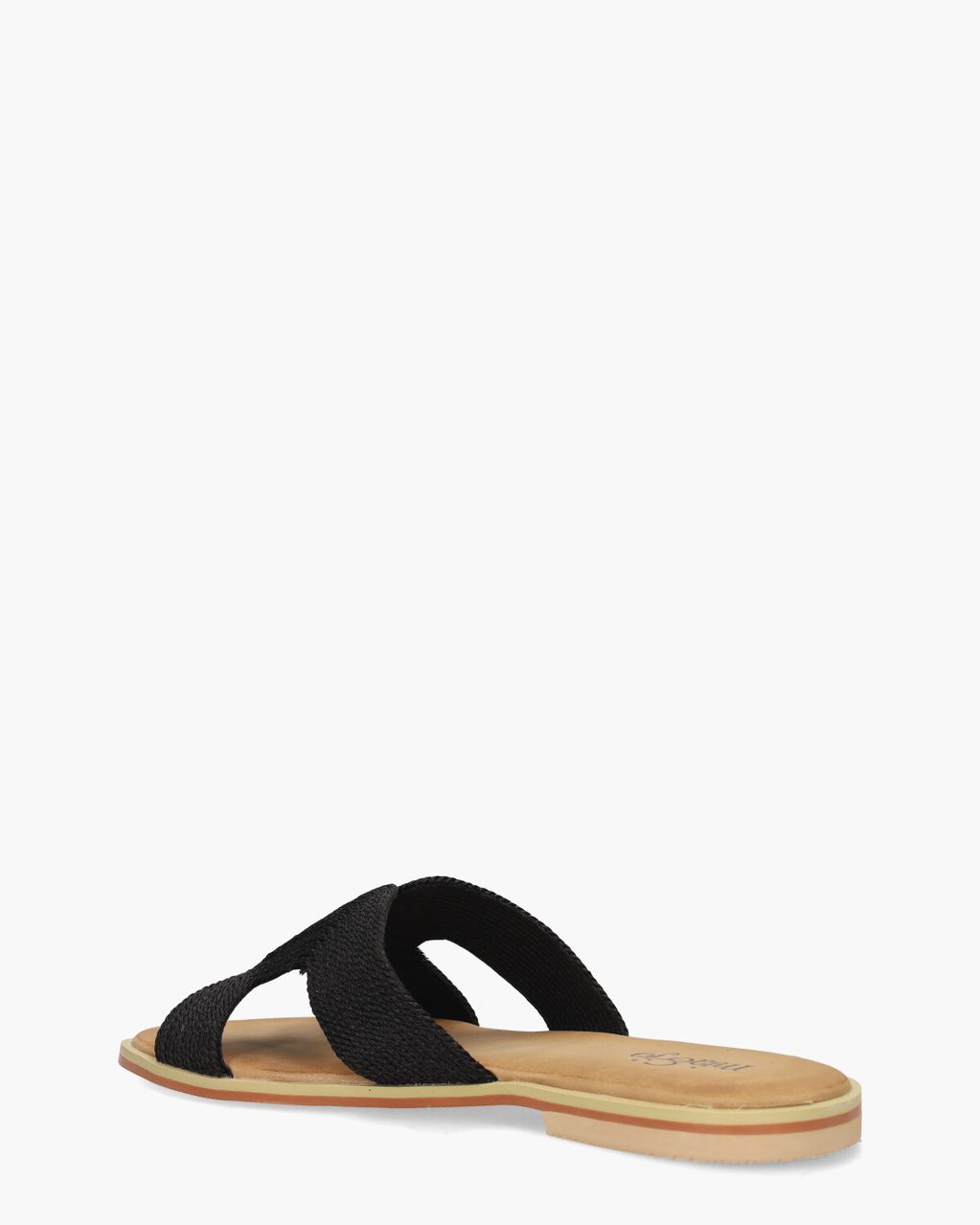 Keet Zwart Damesslippers